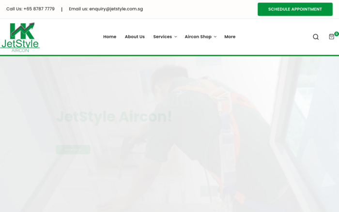 JetStyle Aircon Website